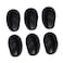 Beavorty 6pcs Earmuffs Heat Protector for Hair Black Ear Cuff Black Hair Dye Ear Protectors for Hair Dryer Ear Protector for Salon Hair Salon Earmuffs Hair Dyeing Supplies Plastic Hairbrush