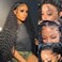 Curly Lace Front Wig Human Hair 13x4 Deep Wave Frontal Wigs for Women Wet and Wavy 250% Density HD Lace Front Wigs Human Hair Pre Plucked with Baby Hair Natural Hairline(20inch, 13x4 deep wave wig)