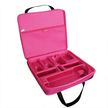 Hermitshell Travel Case for Dyson Airwrap Complete Styler and all accessories (Rosy)