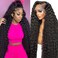 JTMMP 13x6 Deep Wave Lace Front Wigs Human Hair 200% Density 26 Inch Curly Human Hair Wig for Women Natural Black HD Transparent Lace Glueless Frontal Wigs Human Hair Pre Plucked with Baby Hair
