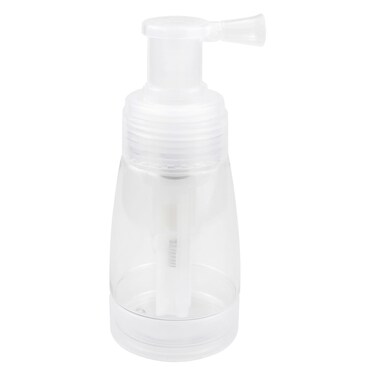 Powder Spray Bottle Refillable Barber Powder Blower with Nozzle Pump Portable Empty Dry Powder Sprayer Hair Fiber Applicator Home Salon Accessories,180ml
