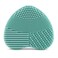 Makeup Brush Cleaner,Makeup Stocking Stuffers,7Colors Makeup Brush Cleaner Silicone Heart Glove Cleaning Cosmetic Board Washing Scrubber(green)