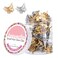 Mini Butterfly Hair Clips 50pcs - Non-Slip Metallic Silver Gold Hair Claws Clip Y2K 90s 2000s Small Tiny Cute Accessories Organizer for Women Girls Kids (Silver &amp; Gold)