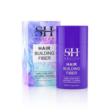 SEVICH Women Hair Building Fibers - 5 Seconds Conceals Loss Thinning Hair, Nature Keratin Fibers for Women Thinning Hair, 12g Black