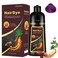 Purple Hair Color Shampoo - Instant Purple Hair Dye Shampoo 3 in 1 for Women &amp; Men, Herbal Purple Shampoo Easy to Use &amp; Long Lasting Purple Hair Shampoo 16.90 Fl OZ (Purple)
