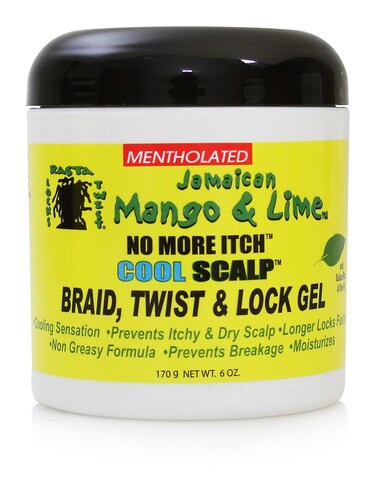 Jamaican Mango and Lime No More Itch Cool Scalp, Menthol, 6 Ounce (Pack of 6)