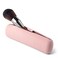 BEZOX Travel Makeup Brush Holder - Silicon Make Up Brush Case with Magnet Closure, Compact Brush Bag Travel Essentials - Pink