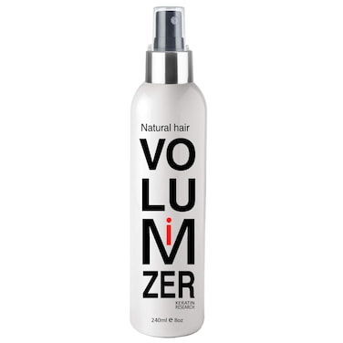 KERATIN RESEARCH Instant Natural Hair Volumizing Spray + Thickener for Fine Hair - Thicker Hair in 30 Seconds - Experts Recommended Products for Women &amp; Men (8oz)