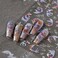5D Embossed Fish Nail Stickers Koi Nail Art Stickers Self-Adhesive Chinese Nail Decals Chinese Style for Nail Art Bubble Nail Supplies Spring Stickers for Women Girls DIY Manicure
