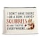Funny Office Gifts Makeup Bag for Women, Humorous Quote Coworker Gifts Birthday Christmas Gift Ideas for Friends Work Besties Vibrant Squirrels Print Cosmetic Bag Travel Toiletry Pouch for Purse