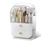 Makeup Organizer for Vanity, Skincare Organizer Makeup Storage with Lid and Drawers, Cosmetic Display Case for Vanity Organizer and Bathroom Countertop Storage, Gift for her