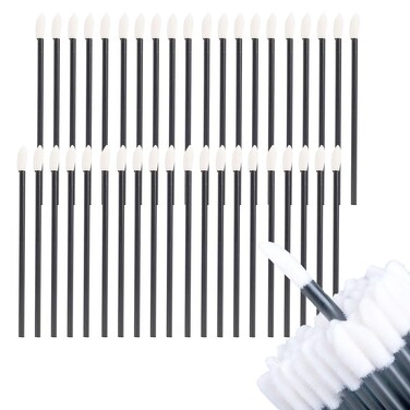 200PCS Disposable Applicators Wands for Applying Makeup to Lip Brushes Make Up Brush Lipstick Applicators Wands Makeup Applicators Brushes Lip gloss Applicators