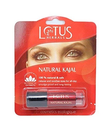 Lotus Herbals Natural Kajal 100% natural &amp; Safe 4 g (Pack of 3)
