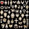 EBANKU 48 PCS 3D Nails Art Rhinestones Luxury Shiny Nail Diamonds Rhinestones Metal Nail Jewels for Alloy Nail Decorations
