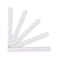 Allegro Combs 7 inches Disinfetable Double Sided Cushioned Nail Files Emery Board Manicure Pedicure Salon Boards. White USA. Grits 080, 100, 180, 240. 5 Pcs (Grit 80 X-Coarse)