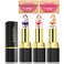 Blue Magic Lipstick, Shimmer Color Changing Lipstick(Blue Changed into Pink), Natural Moisturizing Lip Balm Labiales Magicos Long Lasting Nutritious Lipstick For Women