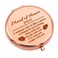 Maid of Honor Gift for Women Compact Makeup Mirror for Friend Girls Bridesmaid Gift for Sister Bridal Shower Gift Wedding Gift Folding Makeup Mirror Engagement Gift for Her Christmas Birthday Gifts