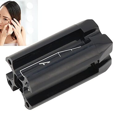 Brrnoo Sharpening Tool Sharpener for Eyebrow Pencil, Eyebrow Cosmetics 4-in-1 Multifunctional Eyebrow Cosmetic Pencil, Permanent Makeup Tool for Beginners &amp; Professional (Black)