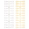 FOMIYES 2 Sets of 480PCS Pointed Head Nail Color Mold Manicure Practice Nail Template, Fake Nails Training Pieces for Women, Transparent Frosted and Natural Color, Nail Art Tool for Salon and Home Use
