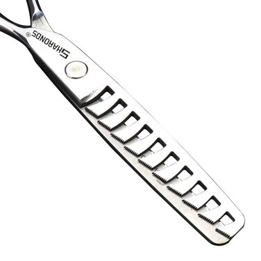 Barber hair scissors, Axemoore professional haircut Cutting Scissors/Shears set- 6", made of Japanese stainless steel, especially (6 in- tooth-E)