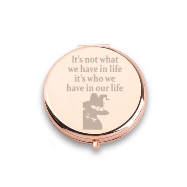 WUSUANED Witch Musical Makeup Mirror Musical Theater Inspired Mirror Witch Fan Gift Evil Witch Gift