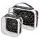 2 Pack Clear Makeup Bag, Goth Spider Web Car Pouches For Organization Waterproof Travel Toiletry Bags For Women Girl