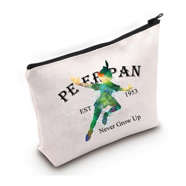 TSOTMO Movie Merchandise Gift Inspired By Cartoon Zipper Pouch Makeup Bag For Peter Fans Never Grow Up Gift Peter Novel Gift (PETER 1953)