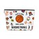 Funny Girl Loves Basketball Cosmetic Bag for Women, Basketball Gifts, Basketball Lovers Gifts Makeup Bag Cosmeticcase for Sport Basketball Coach Teacher Her Birthday Friendship Christmas