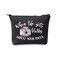 MBMSO Photographer Makeup Bag when Life gets Blurry Adjust Your Focus Photography Lovers Gifts Inspirational Gifts (Focus bag black)