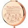 KEYCHIN Donkey Pocket Mirror Donkey Fans Gift You are Braver Stronger Smarter Than You Think Compact Mirror for Women Girls (Donkey Always-RG)