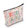 JNIAP Music Teacher Gift Do Re Mi Fa So Excited To See You Cosmetic Bag Music Educator Gift (Do Re Mi Bag)