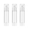 Qeuly 3 Pack Airless Pump Bottles 0.5 oz Travel Size Pump Bottle Lotion Container Refillable Cosmetic Pump Dispensers for Foundation Moisturizer Shampoo Toiletry (SN-15)