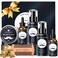 Beard Growth Kit - 7 Pcs Beard Care Kit for Men, Includes Beard Wash, Beard Oil&amp;Growth Oil, Beard Conditioner, Beard Balm, Beard Comb, Gift Box Set for Boyfriend Husband Fathers
