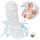 Bathtub Pillow Full Body, Full Body Bath Pillow for Bathtub with Bath Sponge 50 X 17 Inch 16 Non-Slip Suction Cups - 5D Air Mesh