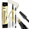 QIC Eyebrow 4 Tip Brow Pencil,Microblading Eyebrow Pencil, 2-in-1 Eyebrow Pen and Sealing Brow Gel,Waterproof Long-lasting Magic Eyebrow Pencil for Natural Makeup(Light brown)