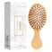 Sofmild Mini Travel Bamboo Hair Brush for Women/Men/Kids - Anti-Static Small Detangling Brush Glide Through Tangles with Ease
