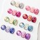 MIZHSE Cat Eye Gel Nail Polish, Dawn Cat Eye Effect Magnetic Gel Polish Set, 8 Colors Crystal Jelly Pink Red Green Purple Nail Gel with Magnet Stick Soak Off Nail Art Gift for Women