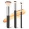 Amaxiu 3 Pcs Foundation Contour Brushes - Foundation Brush &amp; Concealer Brush &amp; Blusher Brush, Under Eye Nose Contour Kabuki Brush for Blending Liquid Cream, Sculpting, Highlighting, Mineral Makeup