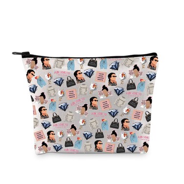 G2TUP Reality TV Show Inspired Gift Kard- Family Makeup Bag Motivational Quote Cosmetic Bag Cosplay Merch (Kard- Family MB)