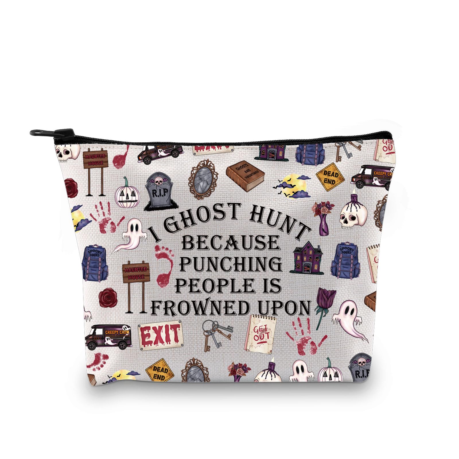 G2tup G2tup Ghosts Hunting Gift I Ghost Hunt Makeup Bag