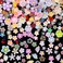 150 Pieces 3D Resin Flowers Kits, Rose Daisy Camellia Leaf Sunflower Shaped Nail Art Stud, Kawaii Jewelry for DIY Crafts Nail Art Decoration Supplies A