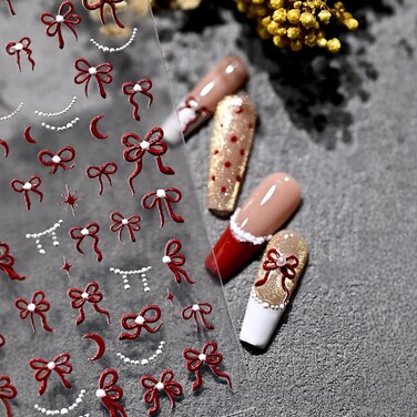 Blue Flower Nail Stickers - Chinese Style Blue and White Porcelain Nail Decals Back Glue Adhesive Small Flower French Nail Art Stickers Irregular Bronzing Flower Nail Supplies for Manicure Decor