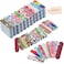 100 Pcs Double Sided Disposable Nail File Set for Home Salon Use, Bulk Emery Mini Files, Fashion Nail Tools