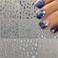9 Sheets Marble Nail Stickers Decals Flower Nail Art Stickers 3D Self-Adhesive Silver Gold Nail Decals for Nail Art Abstract Leaf Line Nail Designs for Women Nail Art Supplies Decoration