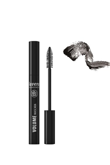lavera Volume Mascara - Black - Voluminous Mascara with Shea Butter &amp;amp; Sunflower Oil for Lang Lasting Results - Eye Make Up - Black Mascara - PETA Certified - Vegan - Made in Germany - 0.3 Fl Oz