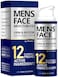 Mens Face Moisturizer - Deep Hydrating &amp; Anti Aging Mens Lotion   Made in Europe   Vitamin C+E, Elastin, Hyaluronic 4D - Mens Face Cream for Daily Use - Eye, Face &amp; Neck Mens Skin Care
