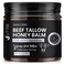 Beef Tallow Honey Balm for Skin:100% Grass-Fed Beef Tallow Moisturizer For Face and Body - Tallow Balm With Olive Oil Manuka Honey For Sensitive Dry Skin Repair 2 oz