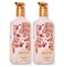 Bath &amp; Body Works Hand Soap, Cleansing Gel, 8 Fl Oz Pack of 2 (Strawberry &amp; Snowflakes)