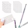 Nail Cuticle Pusher Self-Adhesive Sandpaper Manicure Kit Nail Art Pre-polishing Sand Paper 240/100 Grit Sandpaper Sheets Nail Pusher Replace Sanding Paper Nail Care Tools