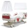 Preboun 2 Pcs Hospital Bed Sheet Fitted 36 x 84 x 14 Inch with Hospital Bed Sheets and Pillow Cases Elastic All Around for Home, Massage Table, Hotel, Hospital(White)